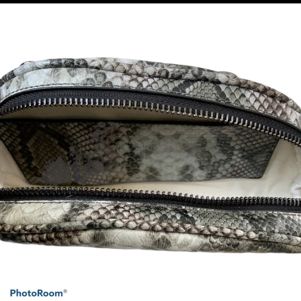 Abbie & Emmie Crossbody Animal print Snakeskin Bag Convertible Clutch Multicolor - Picture 8 of 9